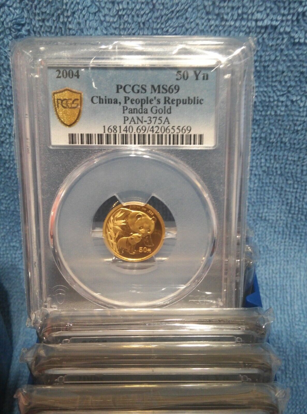 1/10 PCGS GOLD PANDA 42 COIN SET 1982-2022 MS/69 AND 7 MS/70 ONLY SET ON EBAY - Fresh Stock Dated February 2026