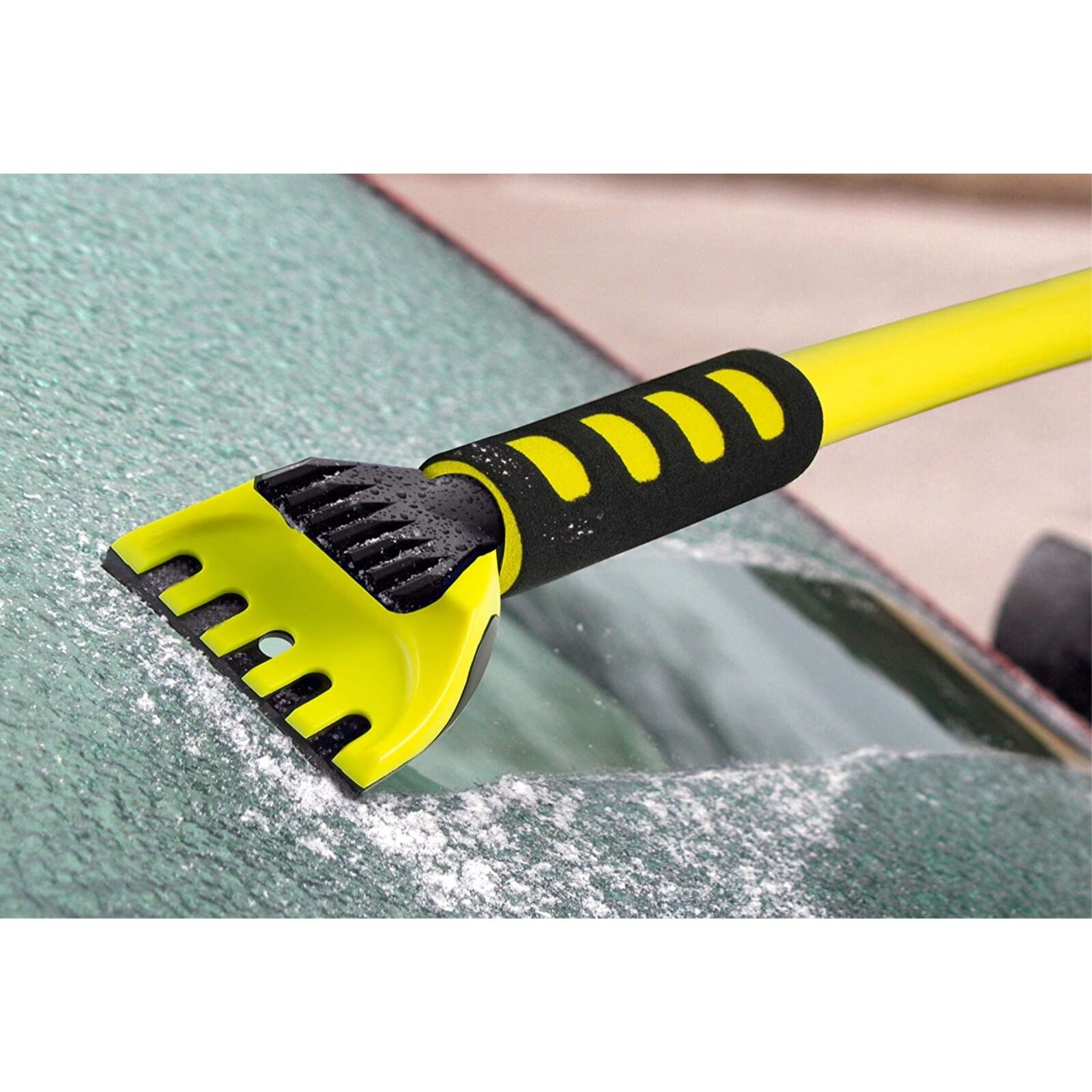 SubZero (#14170) Polar Vortex Snow Broom/Scraper, 360 Pivot, Extends 27