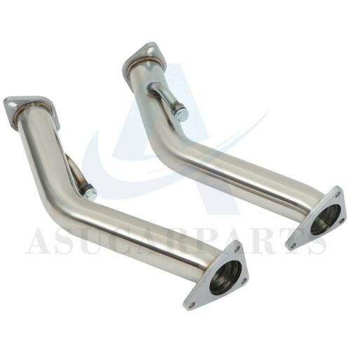 T304 Stainless Steel Downpipes For Nissan for 370z  Exhaust Tube - Fresh Stock Dated February 2026