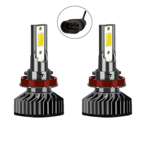 H8 H9 H11 LED Headlight Bulbs Motorcycle For Ninja ZX6R ZX10R ZX14R Suzuki GSXR - Fresh Stock Dated February 2026