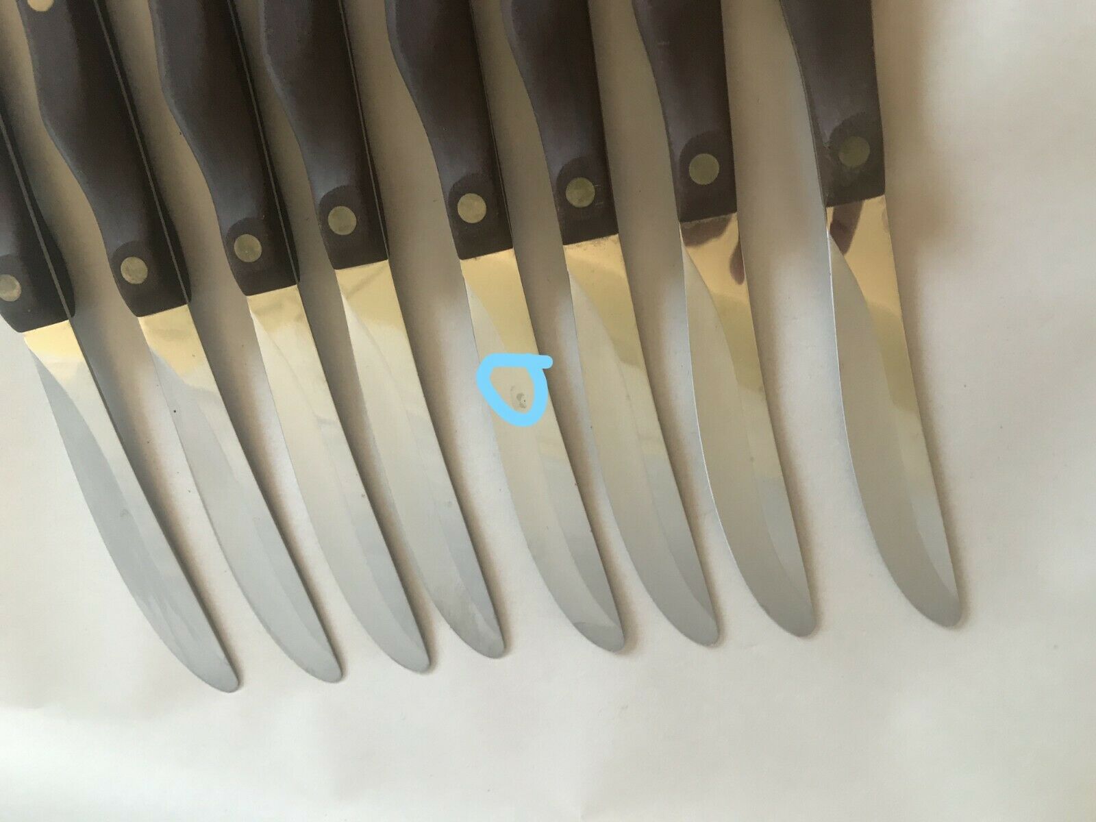 8 CUTCO NO 59 TABLE STEAK KNIVES WITH BOX - PAT 2147079 - VINTAGE STRAIGHT EDGE - Fresh Stock Dated December 2025