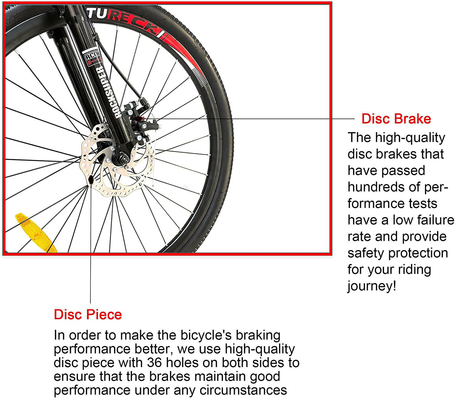 Mountain Bike 26'' Spoke Wheels Dual Suspension Folding 21 Speed MTB Bicycle - Fresh Stock Dated February 2026