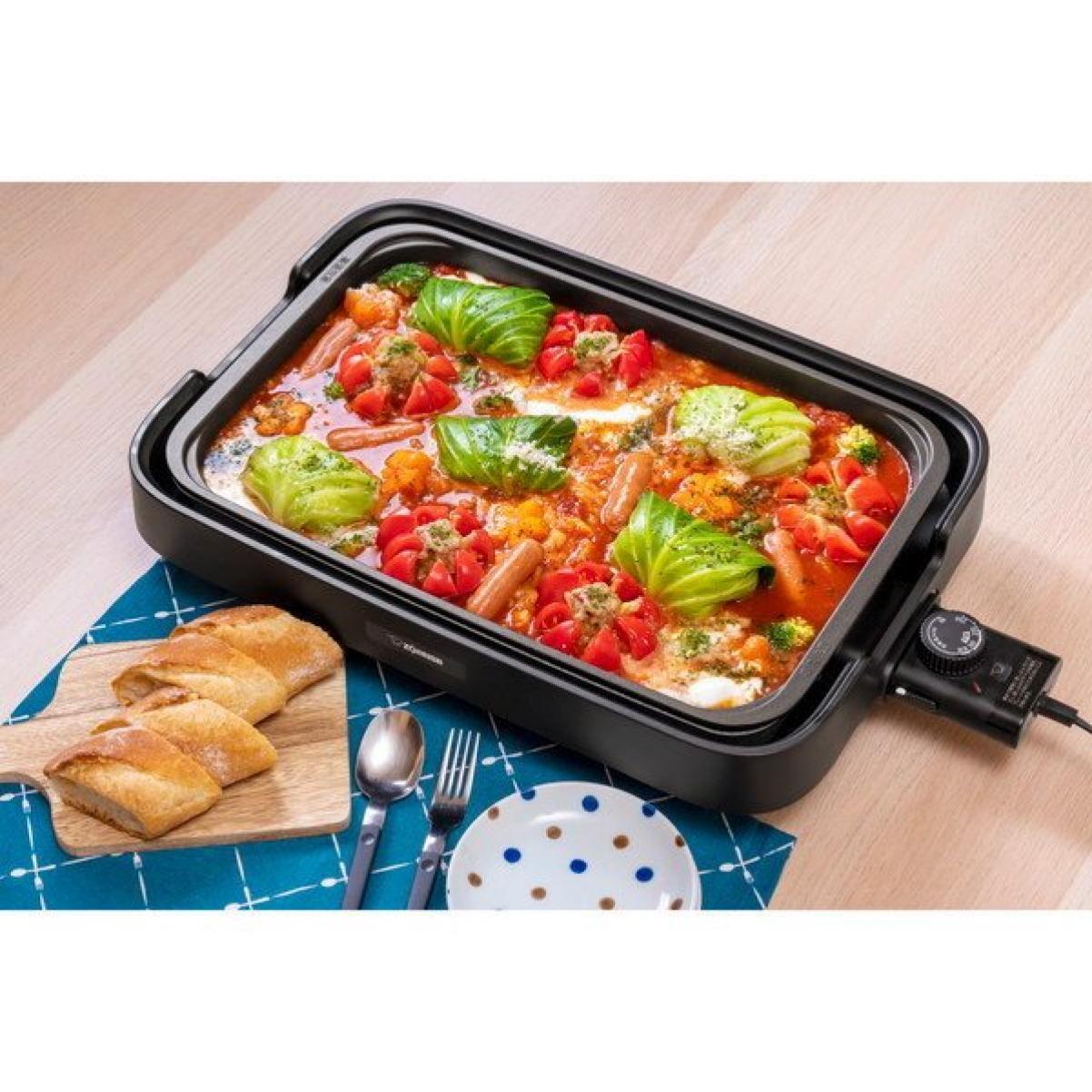 Zojirushi Hot Plate Zojirushi EA-KJ30-BA Yakiniku Takoyaki Black AC100V use - Fresh Stock Dated February 2026