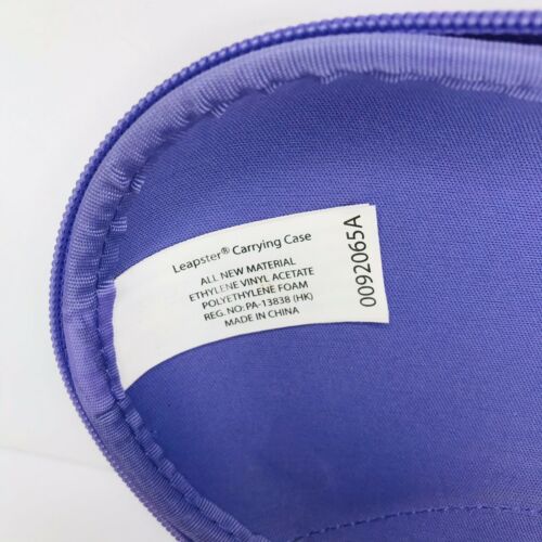 LeapFrog Leapster OEM Carrying Storage Case Pink Purple Leap Frog - Fresh Stock Dated December 2025