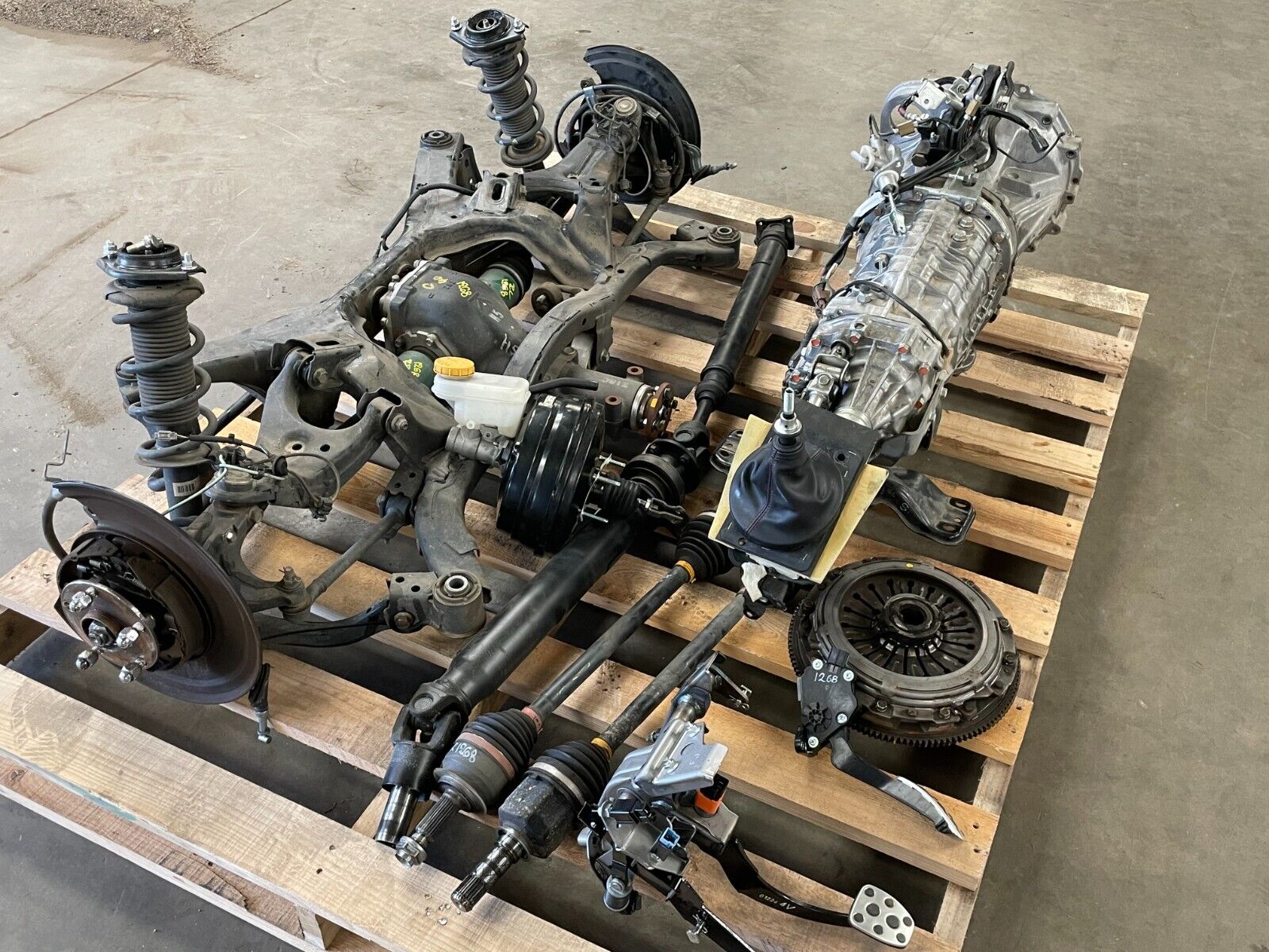 15-20 Subaru WRX STI Manual Transmission W/ Rear Axle Upgrade 1268 OEM - Fresh Stock Dated February 2026