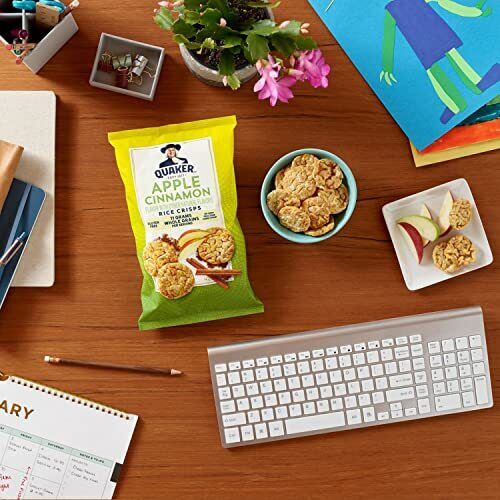 Quaker Rice Crisps Gluten Free 3 Flavor Sweet Variety Mix Single Serve 0.91 O... - Fresh Stock Dated February 2026