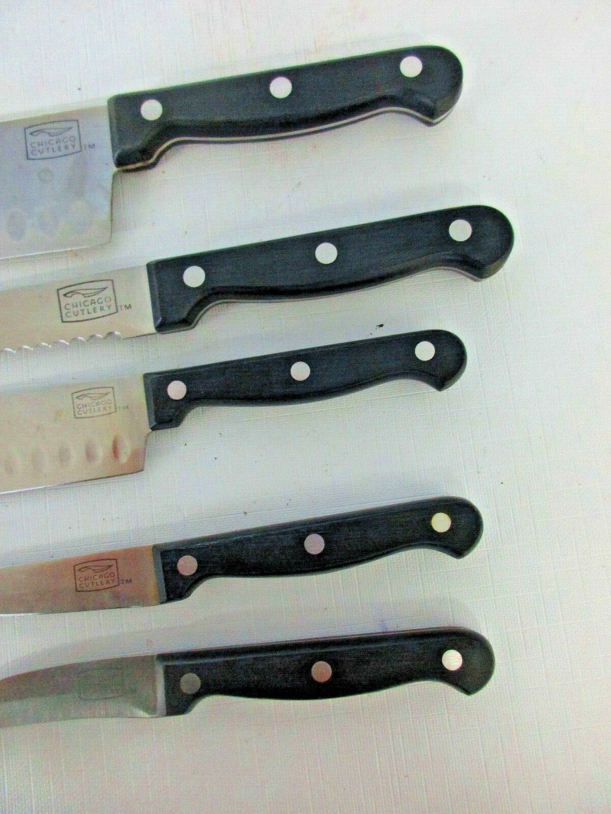 5 Chicago kitchen knives - Fresh Stock Dated December 2025