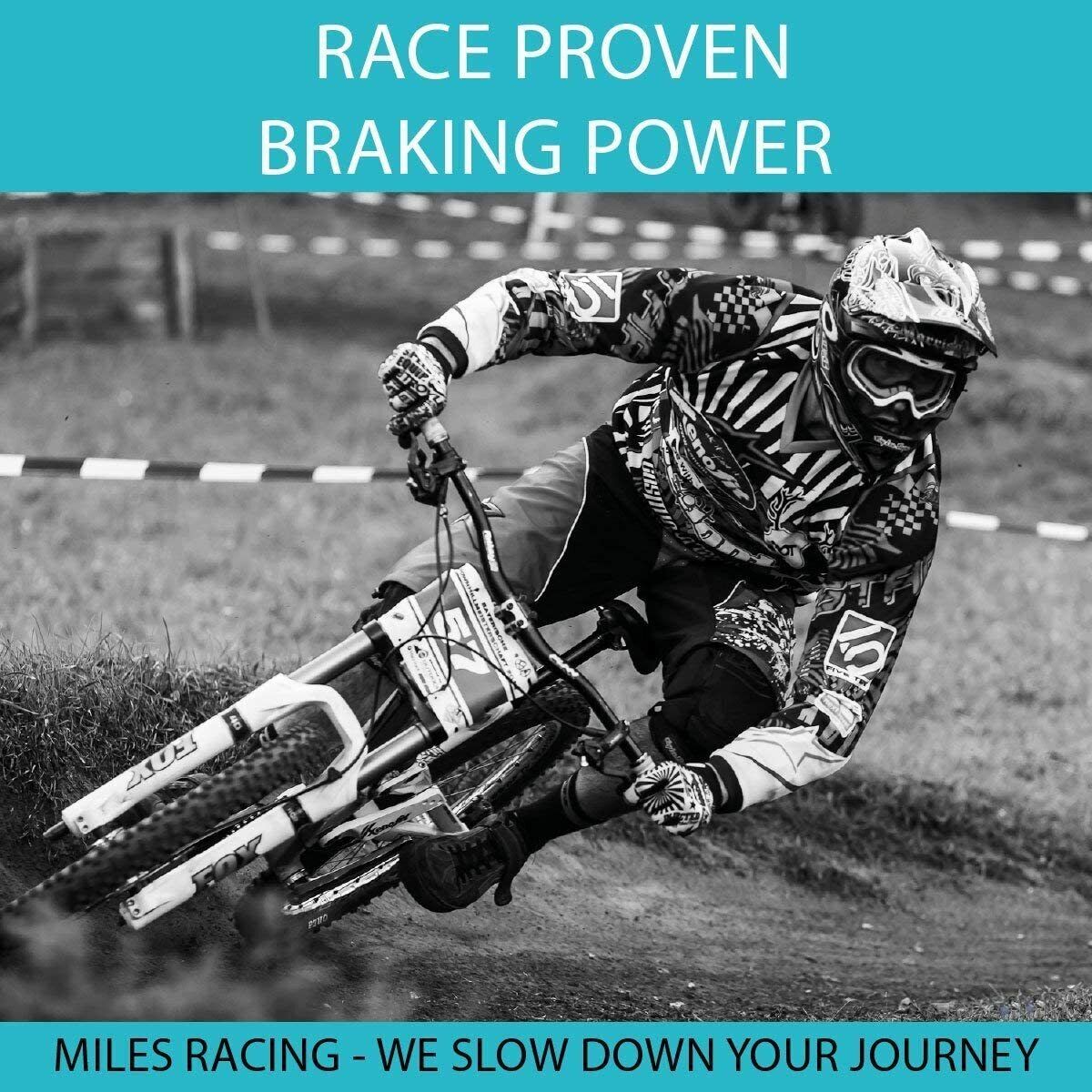 Miles Racing Semi-Metallic Brake Pads for Mountain Bike Disc Brakes (SRAM Avid X - Fresh Stock Dated February 2026