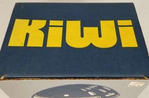 Vintage Kiwi Bike Bicycle Helmet Swiss Made Size L Yellow, with Box - Fresh Stock Dated December 2025