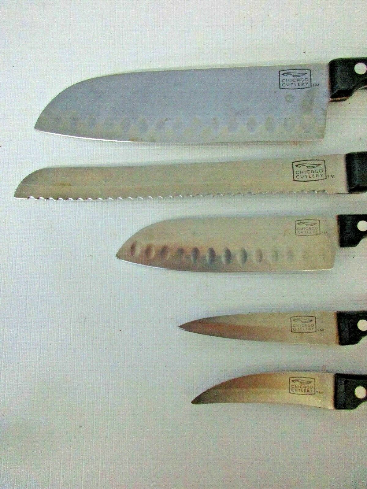 5 Chicago kitchen knives - Fresh Stock Dated December 2025