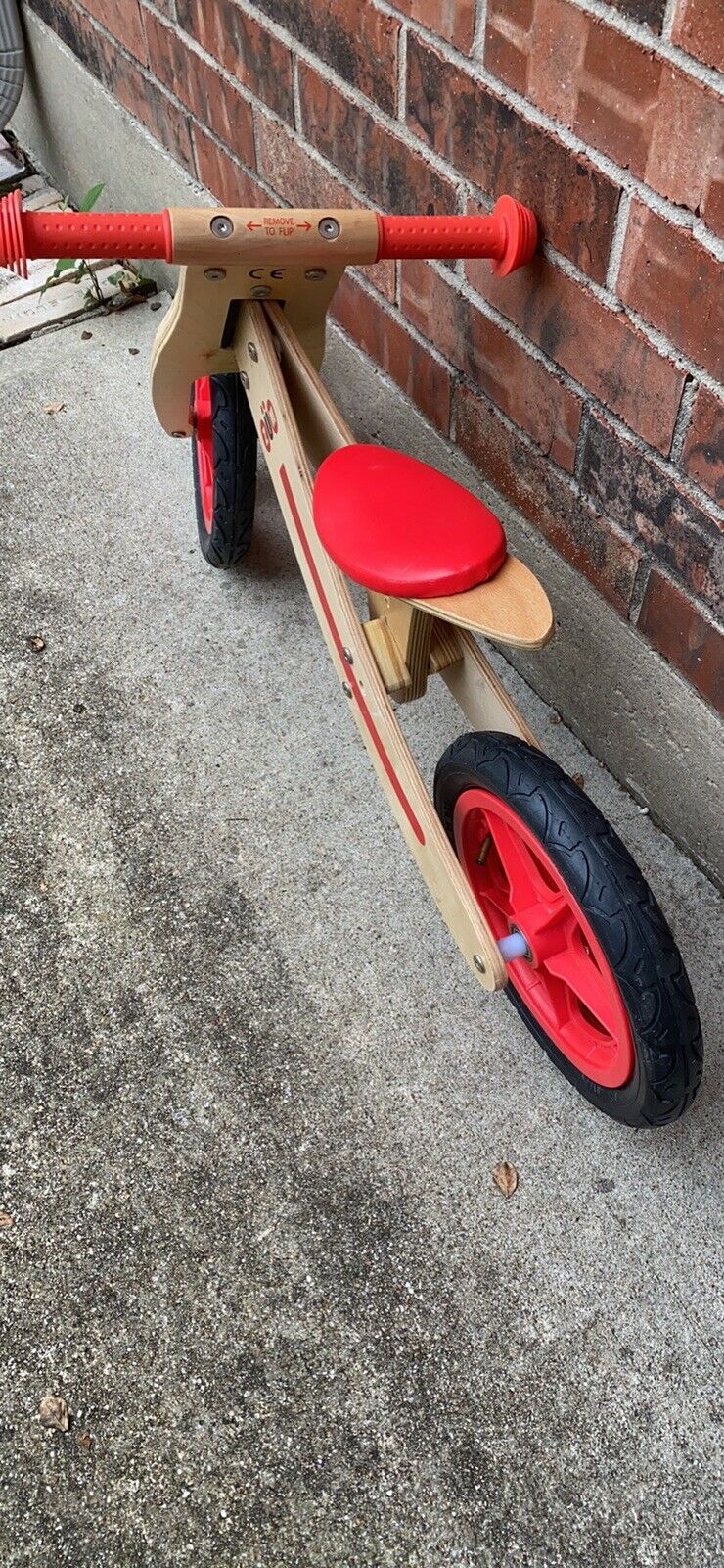 ZUM-CX Wooden Balance/Push Bike - Fresh Stock Dated February 2026