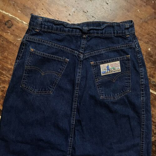 Vintage 70s Levis Denim Skirt Womens 27 Waist - Fresh Stock Dated February 2026