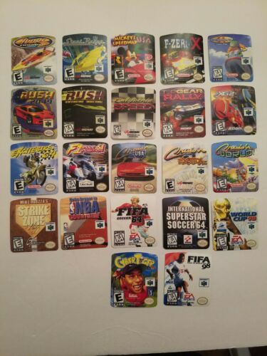 The Legend of Zelda Majora's Mask Label Replacement Sticker Precut NON HOLOGRAM! - Fresh Stock Dated December 2025