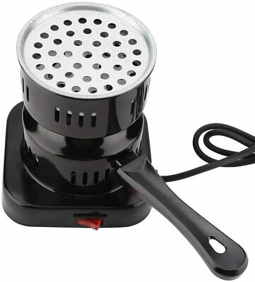 Electric Black Multi-purpose Hot Plate Stove Burner with Removable Handle - Fresh Stock Dated December 2025