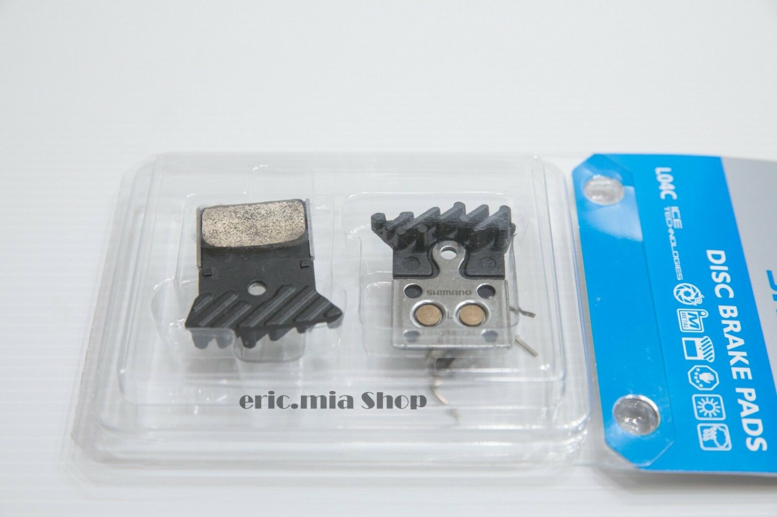 Shimano L04C Road Bike Metal Compound Disc Pads BR-RS505 RS805 R9120 R8020 - Fresh Stock Dated February 2026