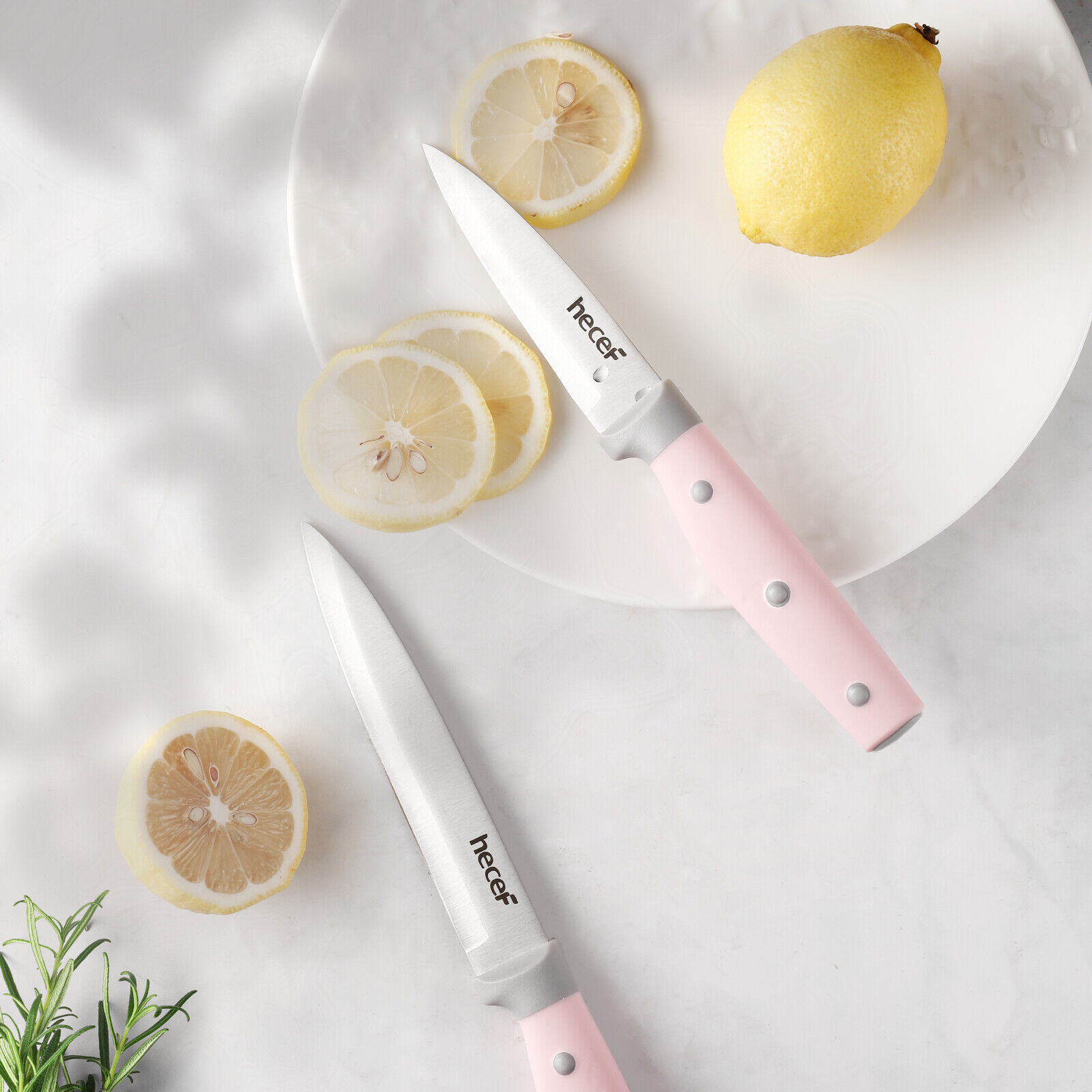 14 PCS Kitchen Knife Block Set With Wooden Block Stainless Steel Cutlery Set - Fresh Stock Dated February 2026