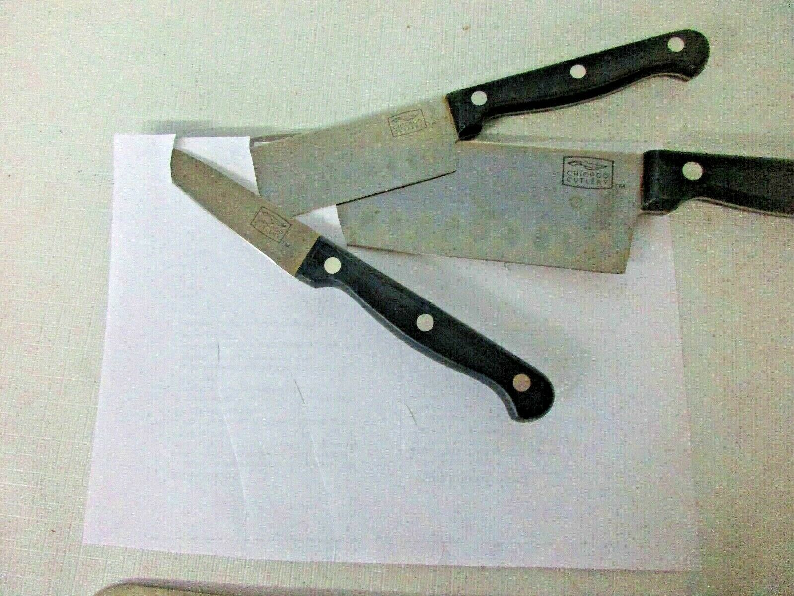 5 Chicago kitchen knives - Fresh Stock Dated December 2025