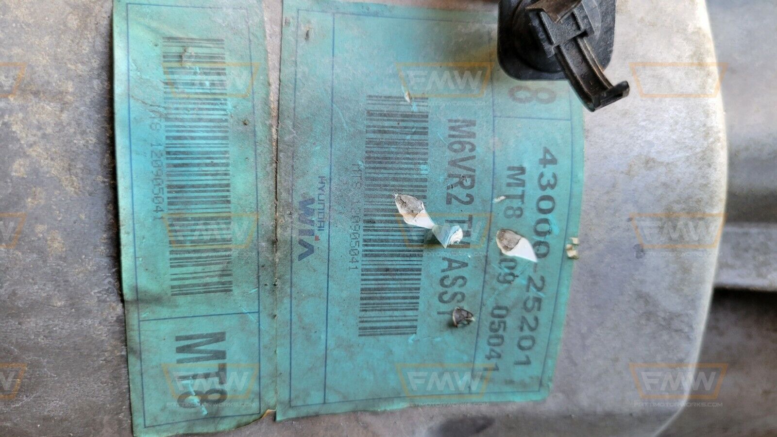 13-16 2013 Genesis Coupe 3.8 V6 6 Speed Manual Transmission 88k 43000-25201 - Fresh Stock Dated February 2026