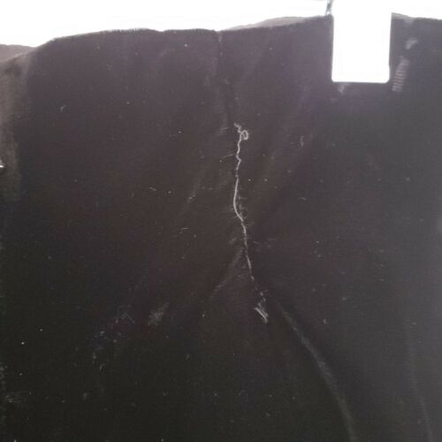 Vintage 1950's High Waisted Black Velvet Skirt With Bow - Fresh Stock Dated February 2026