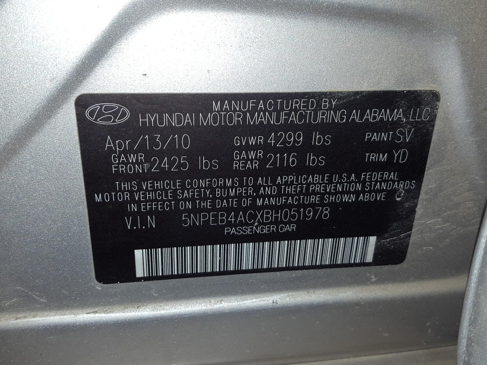 Used Manual Transmission Assembly fits  2011 Hyundai Sonata MT  2.4L Grade A - Fresh Stock Dated February 2026