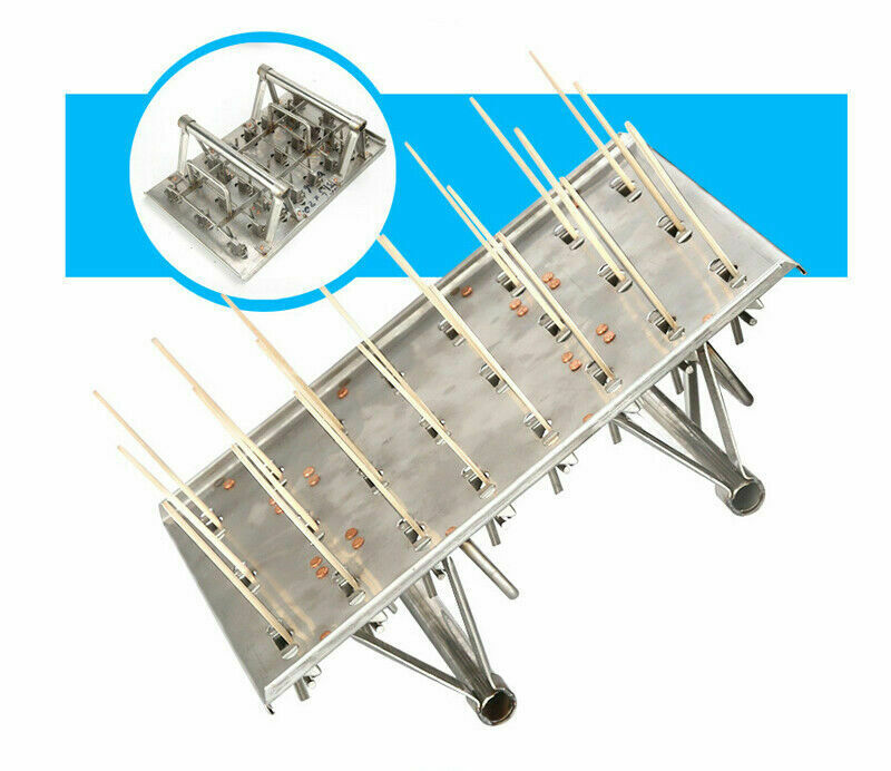 24 pcs Stainless Steel Ice Pop Mold Ice Lolly Home Making Ice Cube Tray - Fresh Stock Dated February 2026