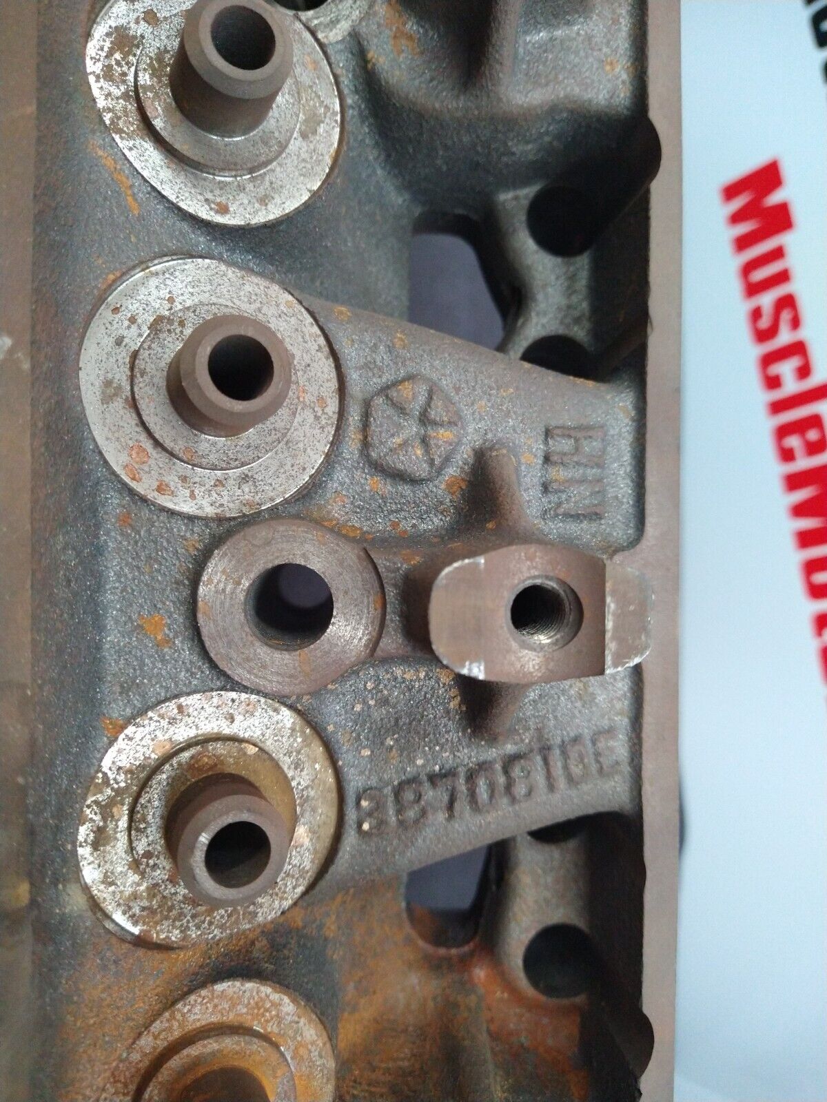 1 NEW MOPAR W2 Iron Cylinder Head - Fresh Stock Dated February 2026