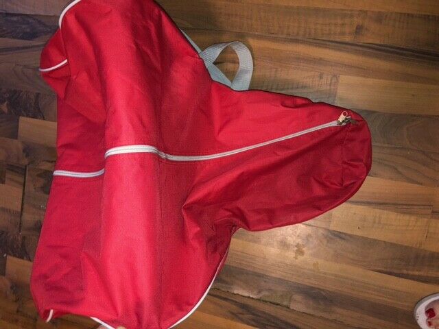 RED AMIGO ENGLISH SADDLE CORDURA NYLON CARRIER BAG WITH HANDLES HORSEWARE - Fresh Stock Dated December 2025