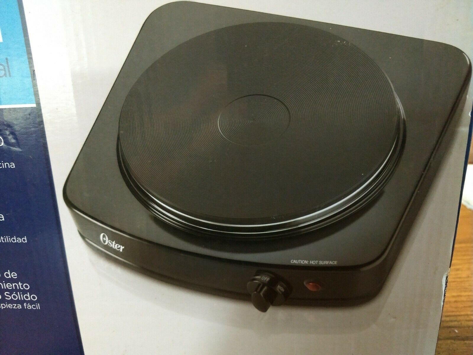 Oster CKSTSB100B015 900Watts Single Burner - Fresh Stock Dated December 2025