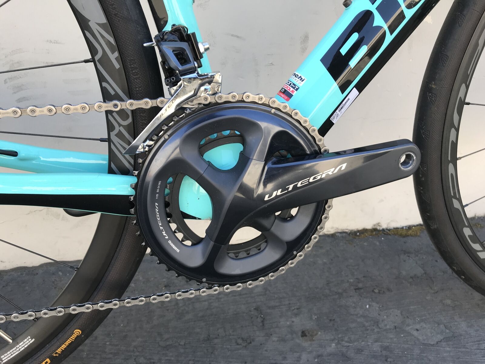 2020 Bianchi Infinito CV Disc Ultegra, Size 57 cm, Very Good - INV-76764 - Fresh Stock Dated February 2026