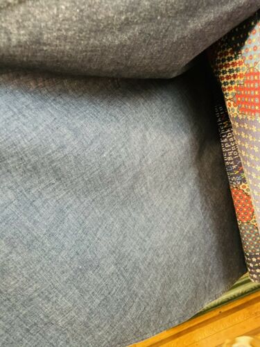 Vintage Denim Wrap Skirt S M 28 - 32 BOHO Patchwork Granny Squares Chambray - Fresh Stock Dated February 2026