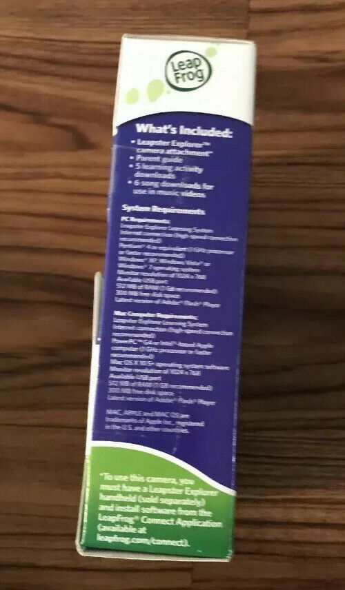 LeapFrog Leapster Camera & VideoRecorder - Does Not Include Leapster Handheld - Fresh Stock Dated February 2026