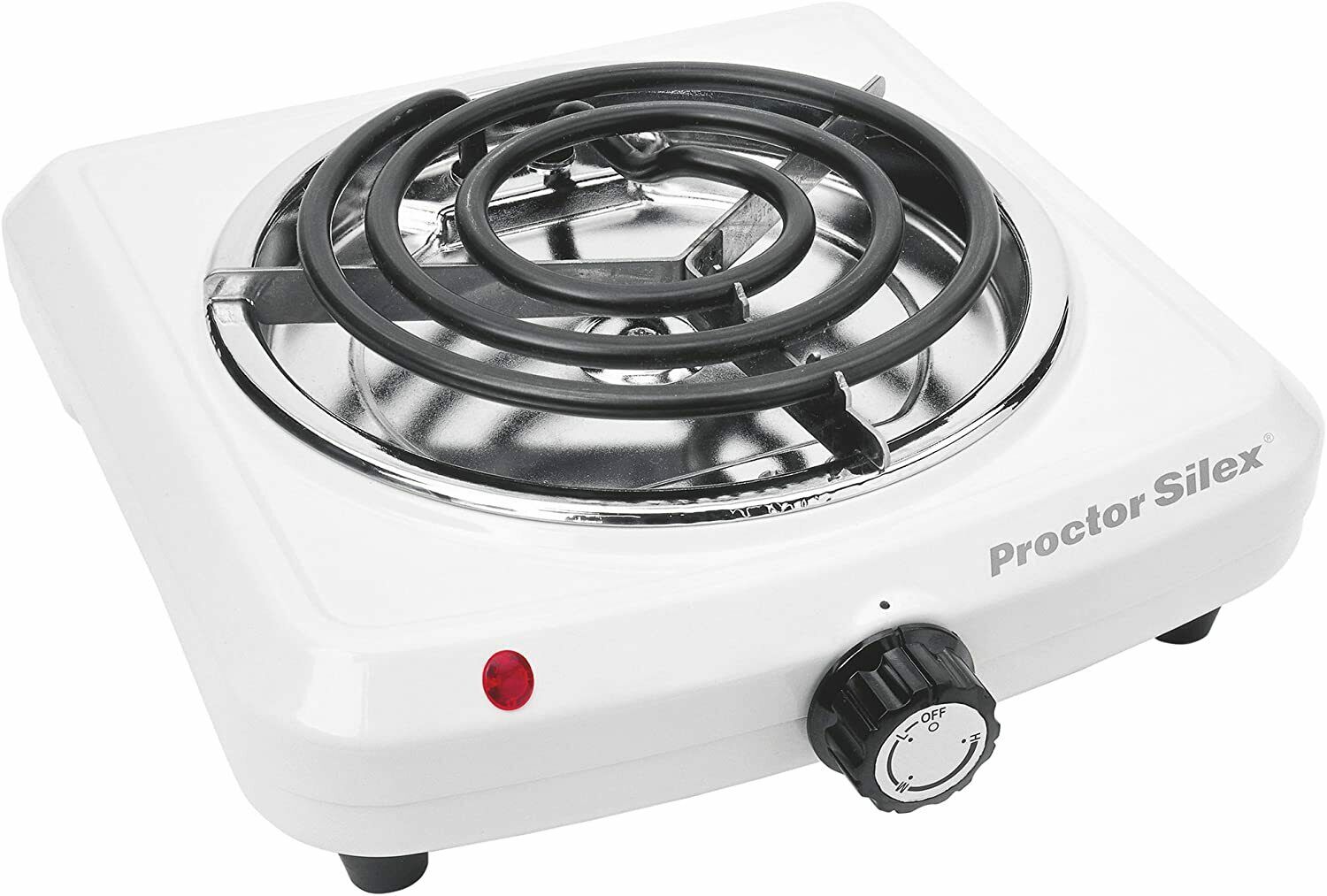🔥Proctor Silex 34101P Fifth Burner White Electric Burner Camping Travel Kitchen - Fresh Stock Dated February 2026