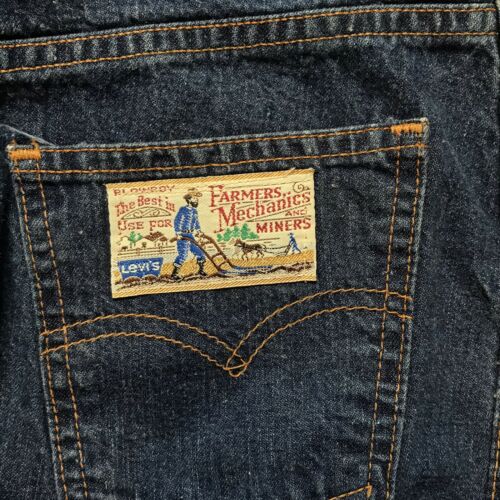 Vintage 70s Levis Denim Skirt Womens 27 Waist - Fresh Stock Dated February 2026