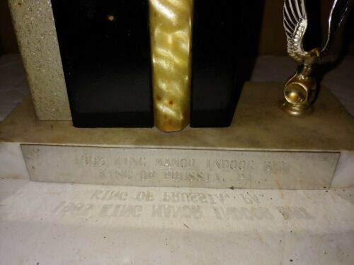 2 Vintage 1983 BMX Bicycle Bike Trophy,King Manor,King Of Prussia,Pennsylvania - Fresh Stock Dated December 2025