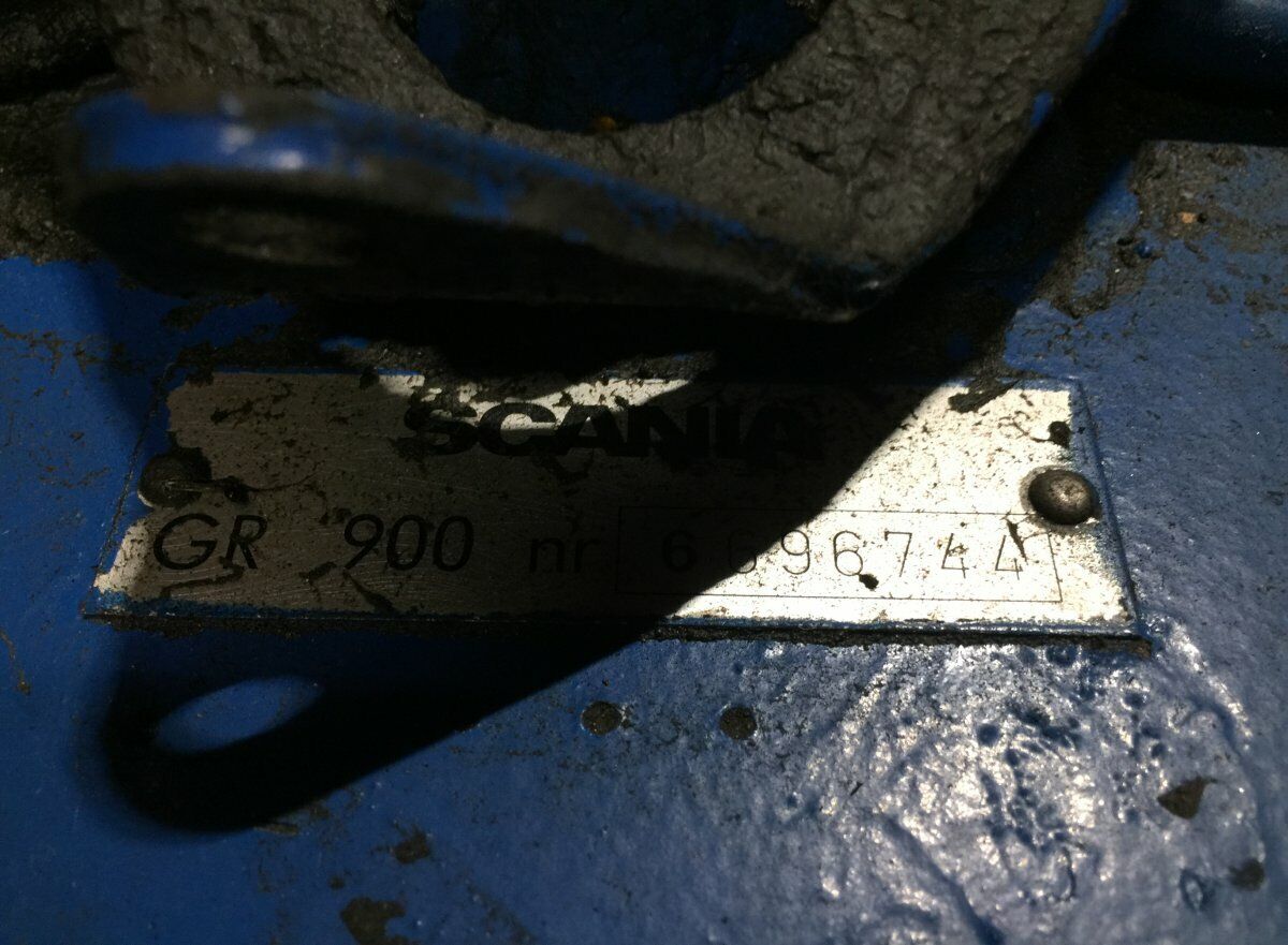 GR900 Gearbox Scania 1893579 Transmission Manual From 4-series 124 1999 Truck - Fresh Stock Dated February 2026