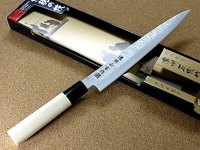 Japanese Masamune Kitchen Sashimi Yanagiba Knife 205mm 8 in  Nashiji blade JAPAN - Fresh Stock Dated December 2025