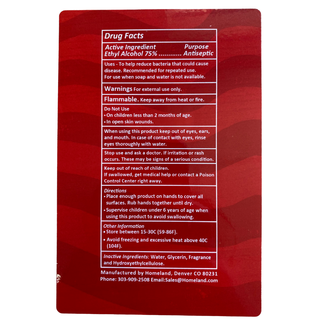 ON SALE - Half Gallon Gel Hand Sanitizer Bulk Refill | 75% Alcohol | Made in USA - Fresh Stock Dated February 2026