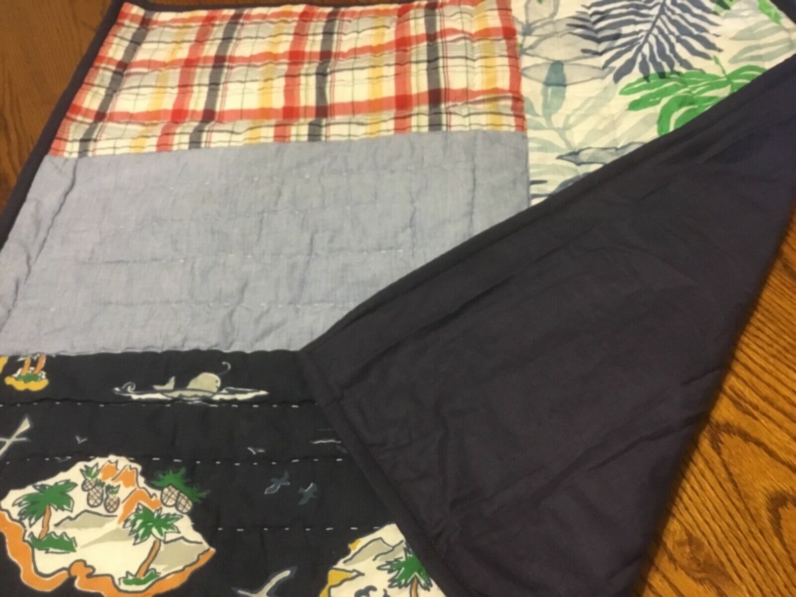 POTTERY BARN KIDS SURF VIBES  QUILTED EURO PILLOW SHAM new - Fresh Stock Dated December 2025