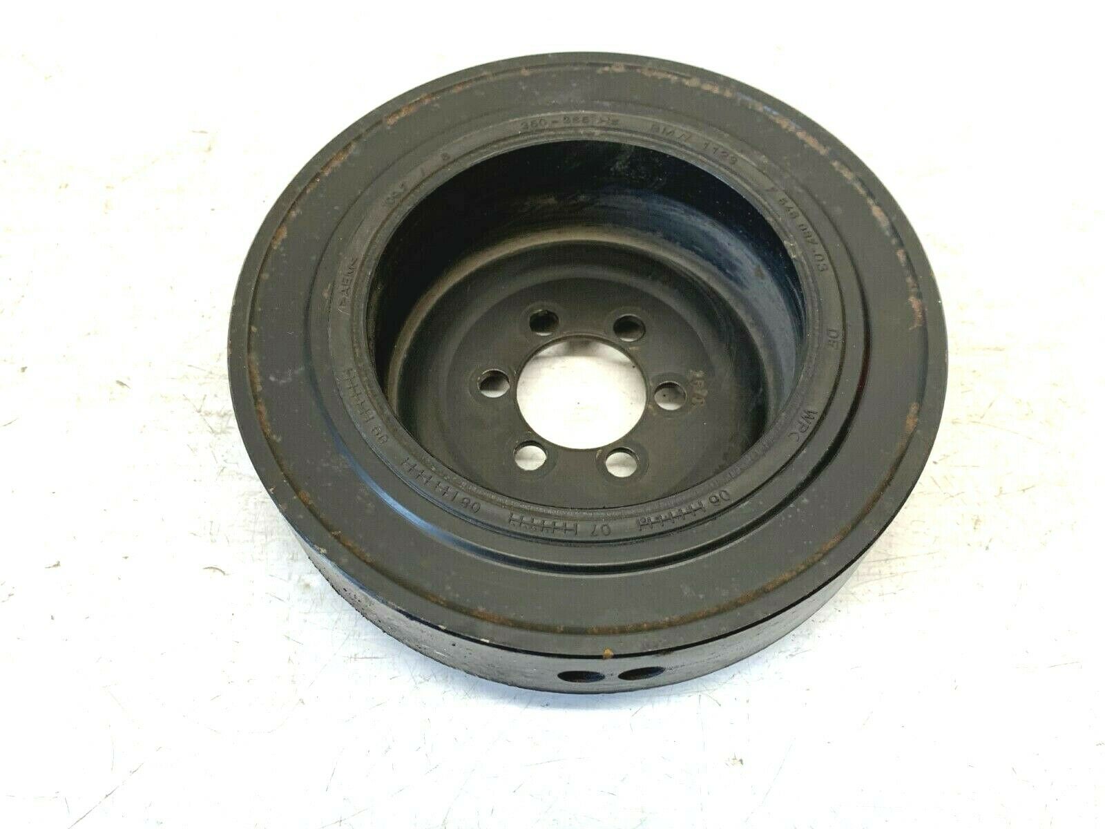 06-10 BMW E83 X3 3.0 SI HARMONIC DAMPER BALANCER CRANK SHAFT PULLEY USED OEM - Fresh Stock Dated February 2026