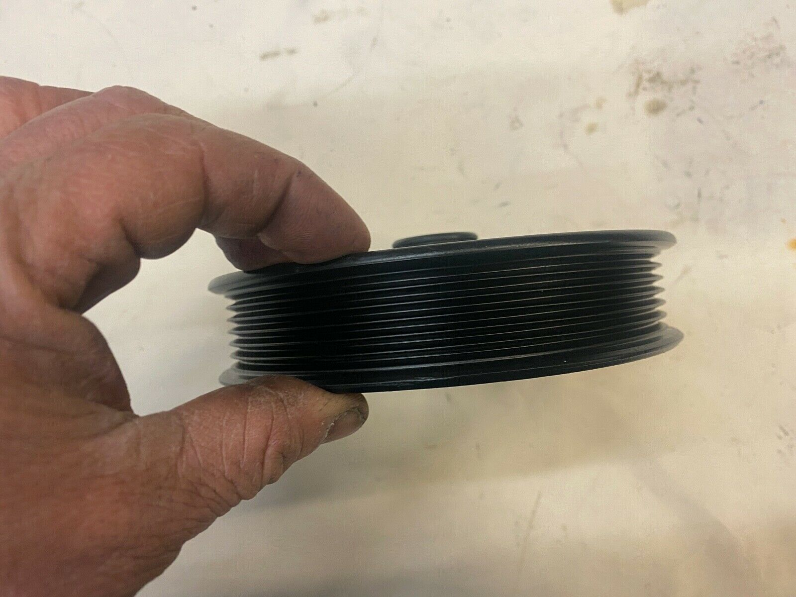 Mercruiser Power Steering Pulley 861578 serpentine belt model 5 3/4