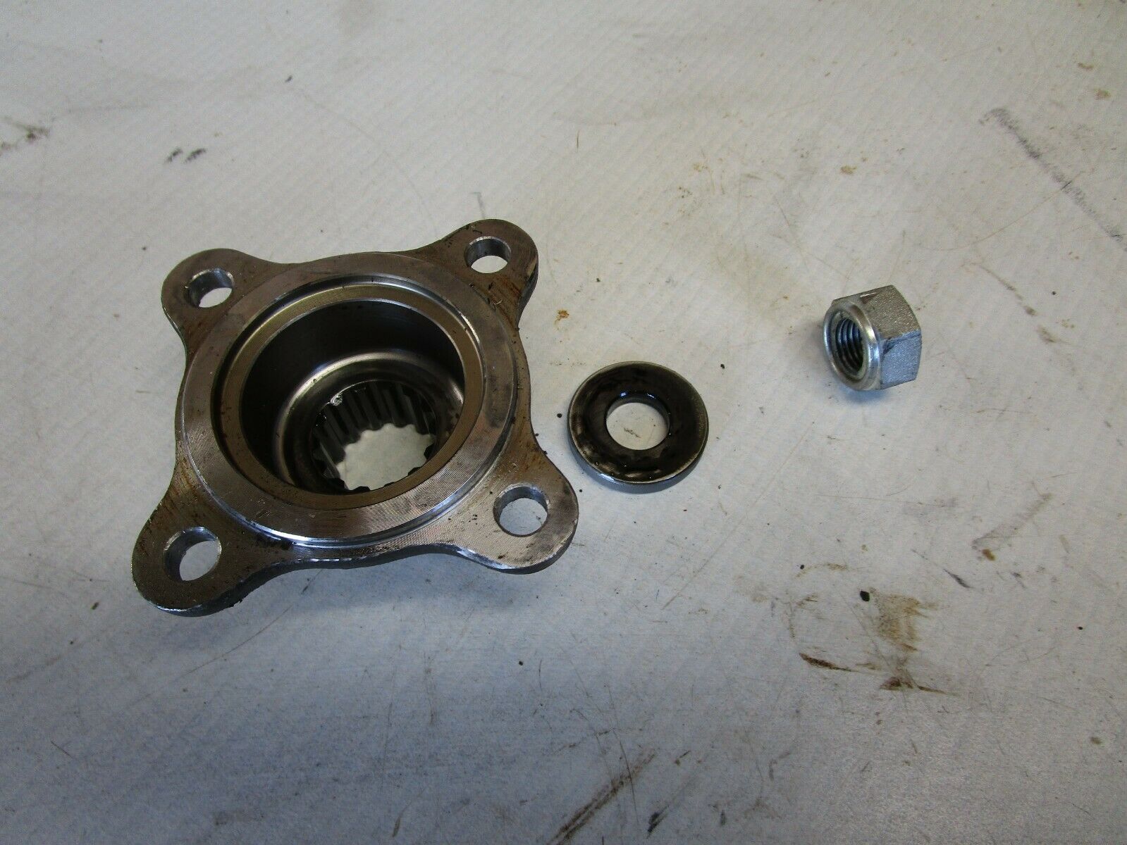 1978 Yamaha XS1100 XS 1100 drive shaft knuckle joint flange yoke nut - Fresh Stock Dated February 2026