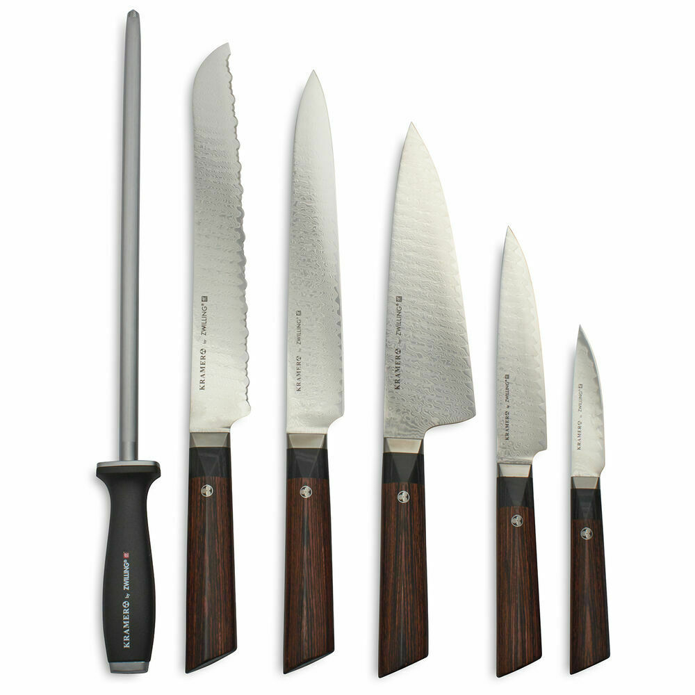 ZWILLING KRAMER MEIJI 7 PC KNIFE BLOCK SET BROWN 38270-000 NEW IN BOX - Fresh Stock Dated December 2025