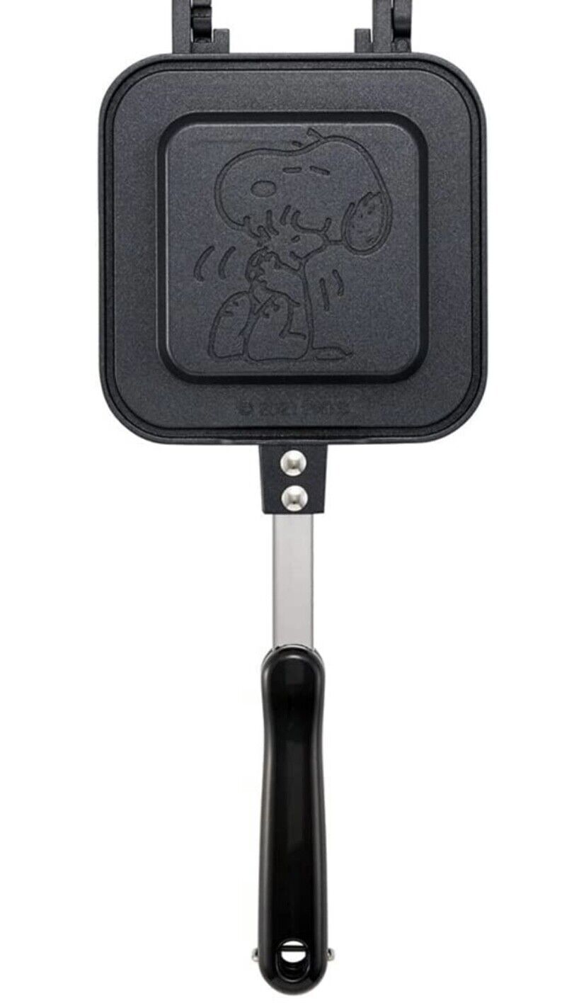 PEANUTS Snoopy Hot Sandwich Maker For Gas Stove hot plate - Fresh Stock Dated February 2026