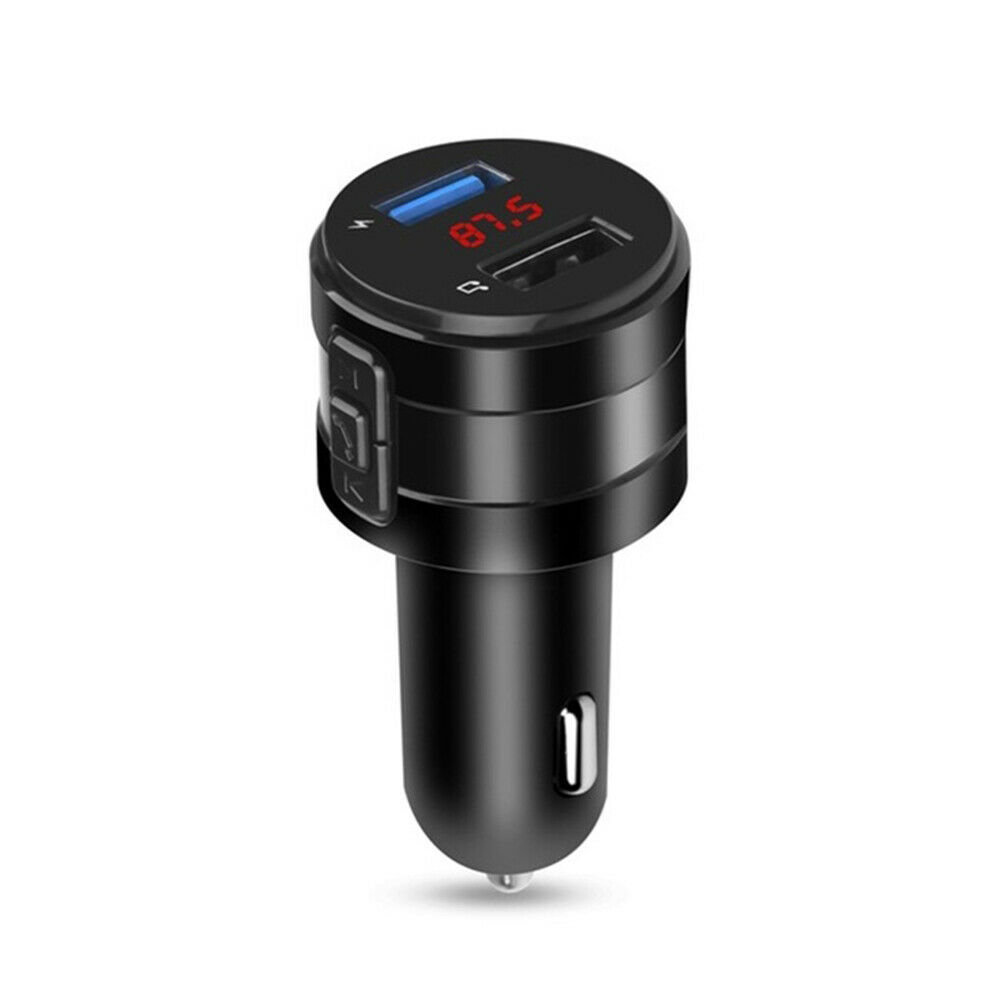 Fm Transmitter Bluetooth 4.2 Wireless Car Usb Charger Handsfree Kit Mp3 Player - Fresh Stock Dated February 2026
