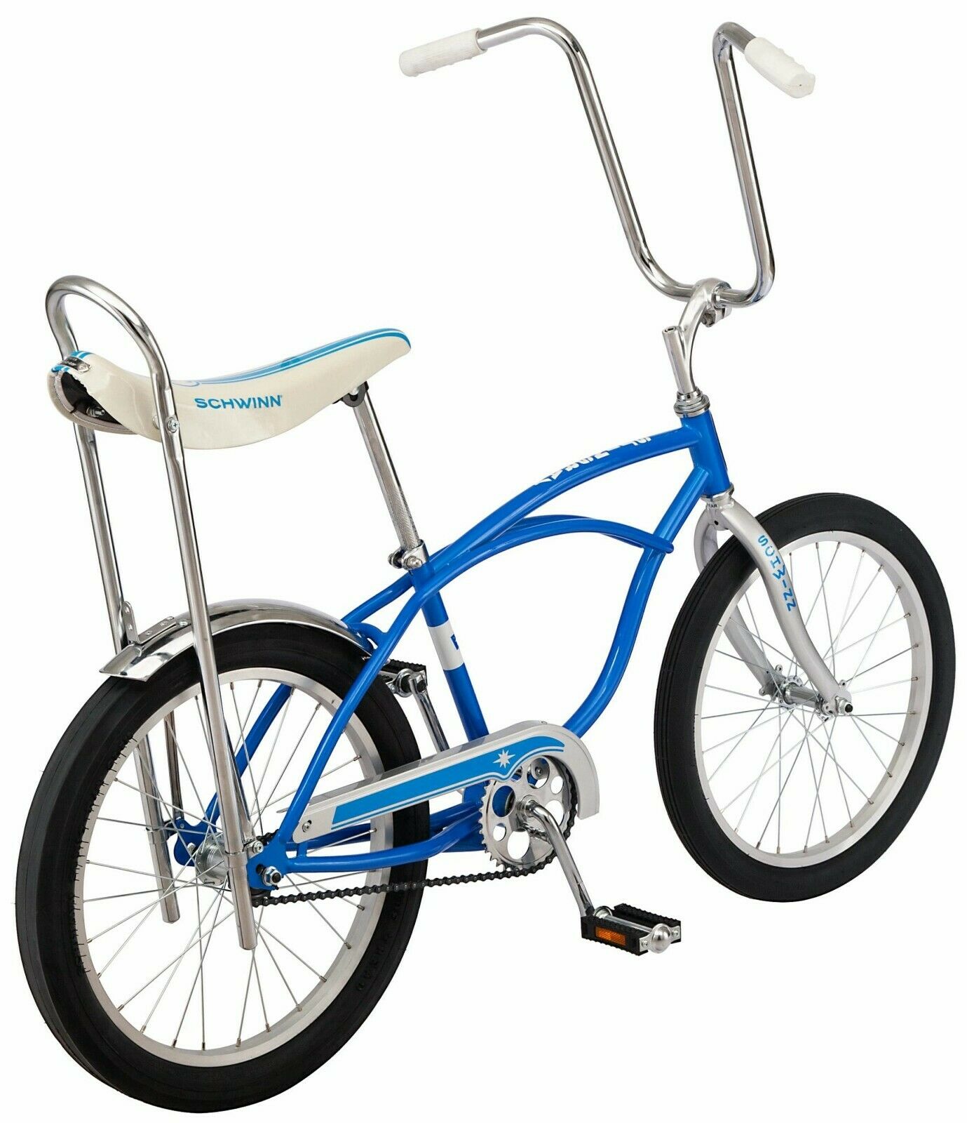 20” Schwinn Sting-Ray Bicycle, Banana Seat Bike, Single Speed, Blue - Fresh Stock Dated February 2026