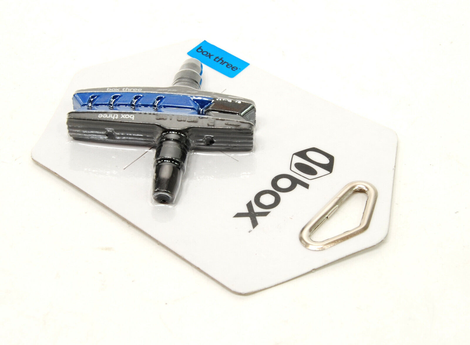 Box Three Air Flow BMX Bike Brake Pads Blue 70mm - Fresh Stock Dated February 2026