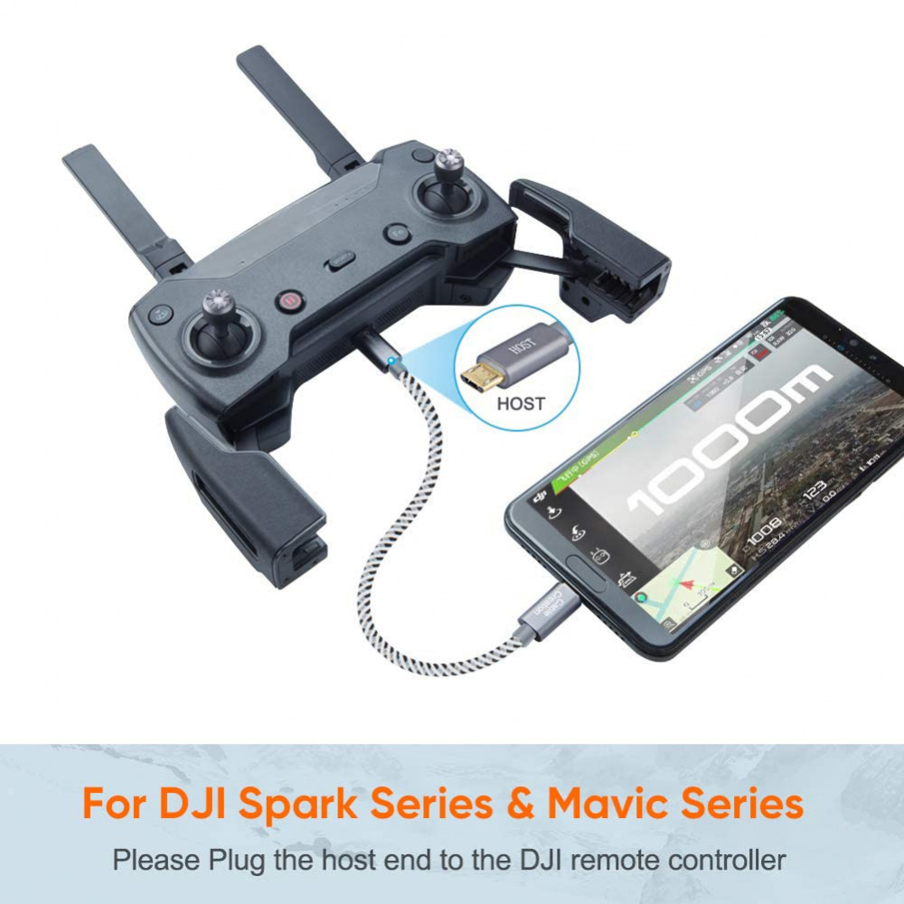 CableCreation Micro USB to OTG Cable, Male Male, Compatible Grey - Fresh Stock Dated February 2026