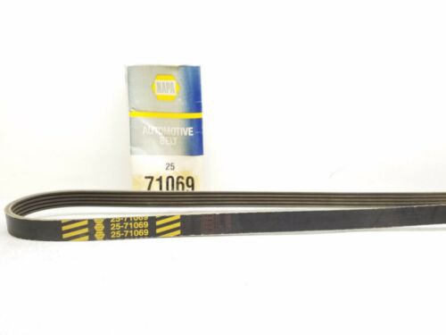25-71069 NAPA V-Ribbed Serpentine Belt Free shipping Free returns - Fresh Stock Dated February 2026