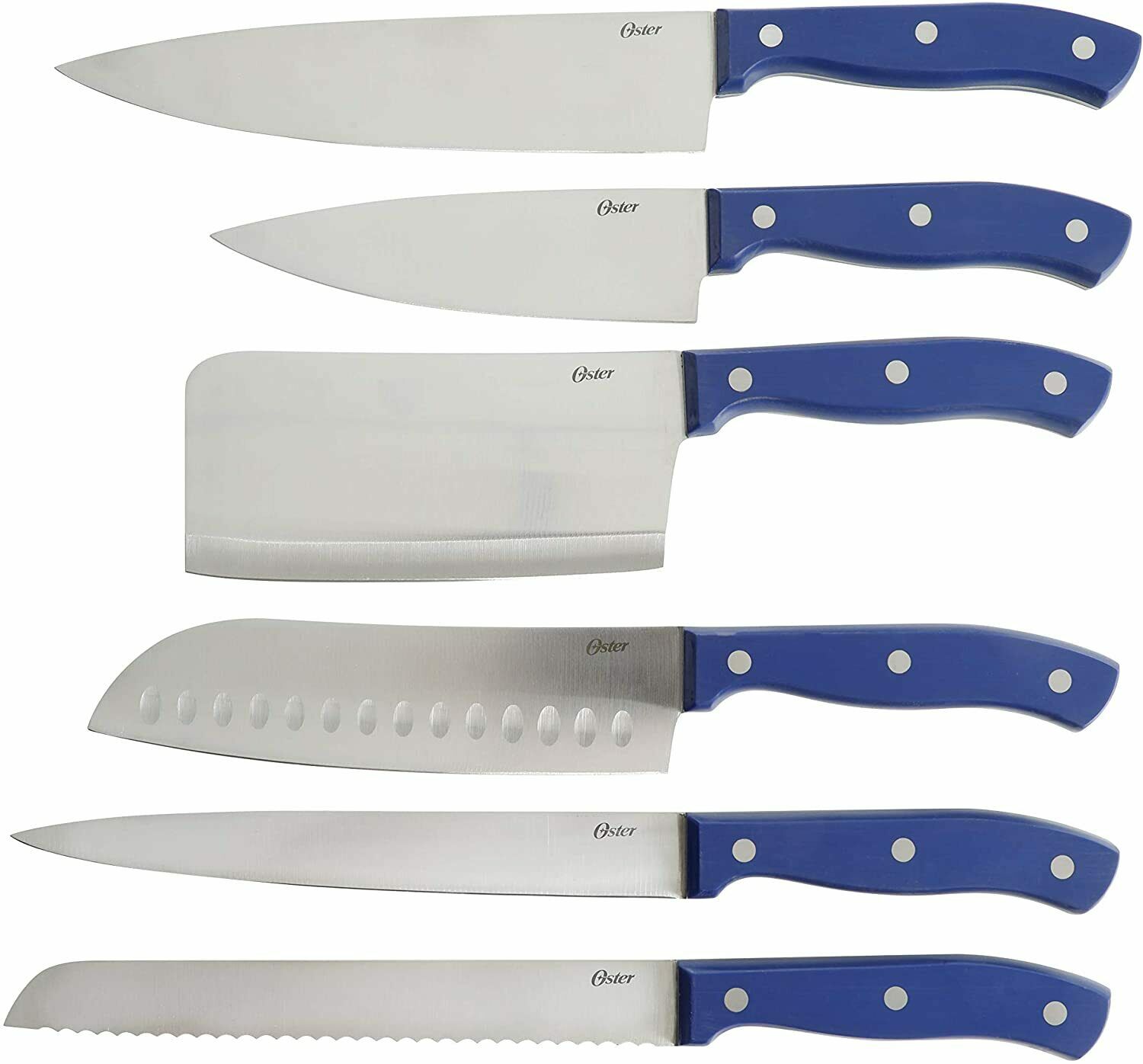 Knife Set, 22-Piece Kitchen Knife Set with Block Wooden German Stainless Steel - Fresh Stock Dated December 2025