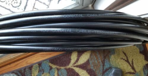 TerraWave TWS-400 TF TM Antenna Cable 100ft Black 400-04-05-P100' - Fresh Stock Dated December 2025
